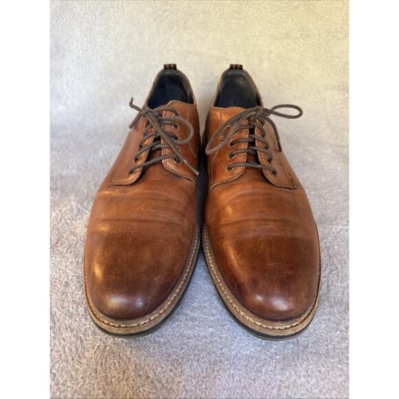 Cole Haan Men’s 9M Warner Grand Postman Oxford Brown Dress Shoe C30676 Comfort - Picture 3 of 11